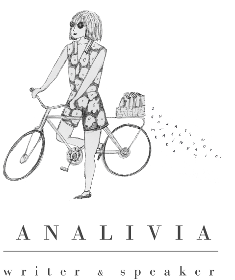 Logo ANALIVIA writer + storyteller